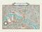 Plan de Paris Map - Version II Poster Print by Sue Schlabach - Item # VARPDX10668